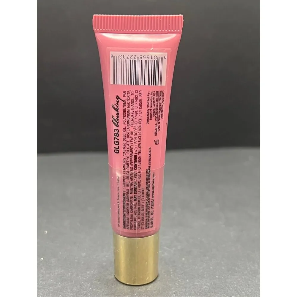 LA Girl Glazed Lip Paint Super Intense Extra Glossy Finish in Blushing (GLG783)